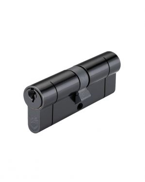 Click Here To Enlarge This Photo Of V5EP60DBKE - Zoo Hardware Vier V5 Euro Profile Double Cylinder 60mm (30/30) Black