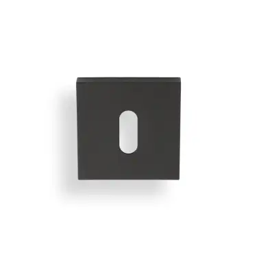 Click Here To Enlarge This Photo Of K1103SQEDPVD Valli Lock Profile Push-on Square Rosette Escutcheon - Dark Bronze PVD