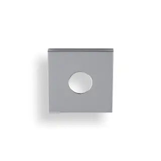 KSQ-PCPVD Valli Square Rosette Cover Pack - Polished Chrome PVD
