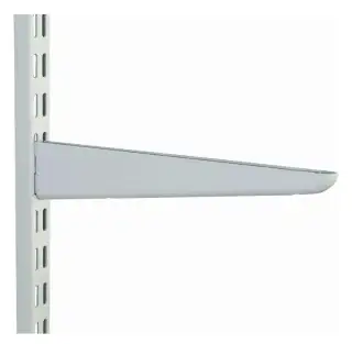 SDB470BC - Prosolve Sapphire White Twin Slot Shelving Bracket 470mm
