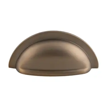 Click Here To Enlarge This Photo Of FTD558AB - Carlisle Brass Fingertip Design Oxford Cup Pull 76mm Antique Brass
