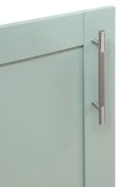 Click Here To Enlarge This Photo Of Eclipse 95521 128mm Linear Knurled Cupboard Handle - Satin Nickel