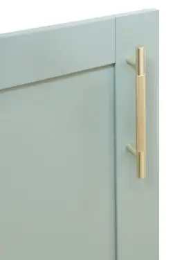 Click Here To Enlarge This Photo Of Eclipse 95524 128mm Linear Knurled Cupboard Handle - Satin Brass