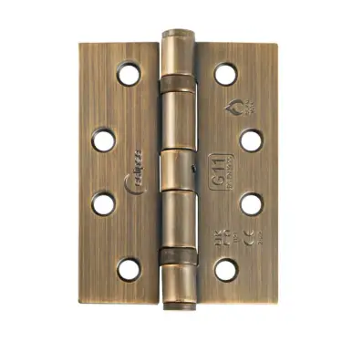 Click Here To Enlarge This Photo Of Eclipse 14110MAB Grade 11 Matt Antique Brass &lpar;Mild Steel&rpar; Ball Bearing Hinges 102 x 76 x 2&period;7mm