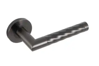 Eclipse 34333 Helix Ultimate Solid Stainless Lever On Rose - Dark Bronze