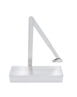Click Here To Enlarge This Photo Of VDC0025S - Zoo Hardware Vier Size 2-5 Door Closer c/w Back Check & Delayed Action (P.A Bracket Inc) Silver Finish