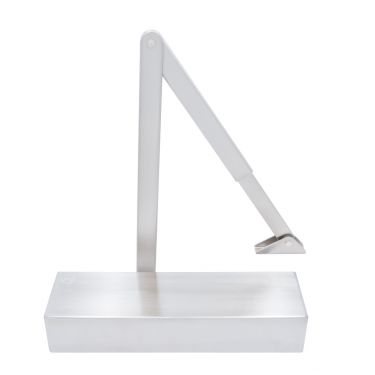 Click Here To Enlarge This Photo Of VDC0025SS - Zoo Hardware Vier Size 2-5 Door Closer c/w Back Check & Delayed Action (P.A Bracket Inc) Satin Stainless Steel Finish