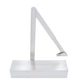 VDC0025SS - Zoo Hardware Vier Size 2-5 Door Closer c/w Back Check & Delayed Action (P.A Bracket Inc) Satin Stainless Steel Finish