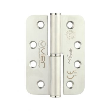 Click Here To Enlarge This Photo Of VLHR243RS - Zoo Hardware Vier Grade 11 Lift Off Hinges (Radius) 102 x 76 x 3mm (Right Hand) - Satin Stainless Steel