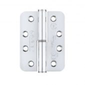 VSLHL43RCP - Zoo Hardware Vier Grade 11 Lift Off Hinges (Radius) 102 x 76 x 3mm (Left Hand) Polished Chrome