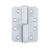 VSLHR43RSC - Zoo Hardware Vier Grade 11 Lift Off Hinges (Radius) 102 x 76 x 3mm (Right Hand) Satin Chrome