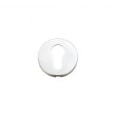 ZAA001SA - Zoo Hardware Euro Profile Escutcheon (53mm dia) Aluminium