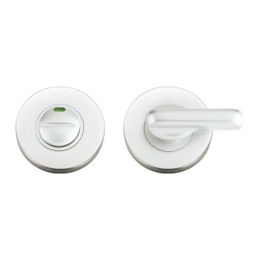 Click Here To Enlarge This Photo Of ZAA006ISA - Zoo Hardware Disabled DDA Turn & Release with Indicator (53mm dia) Aluminium
