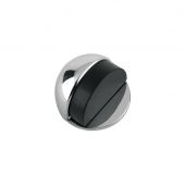 ZAB06CP - Zoo Hardware Oval Floor Mounted Door Stop (Concealed Fix) Polished Chrome