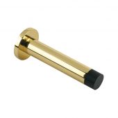 ZAB09 - Zoo Hardware 80mm Wall Mounted Door Stop (Concealed Fix) Polished Brass