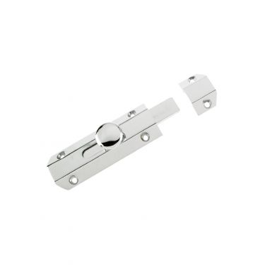 Click Here To Enlarge This Photo Of ZAB100ACP - Zoo Hardware Surface Bolt 102mm Polished Chrome