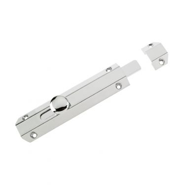 Click Here To Enlarge This Photo Of ZAB100BCP - Zoo Hardware Surface Bolt 150mm Polished Chrome