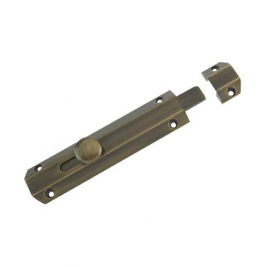 Click Here To Enlarge This Photo Of ZAB100BFB - Zoo Hardware Surface Bolt 150mm Florentine Bronze