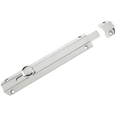 Click Here To Enlarge This Photo Of ZAB100CCP - Zoo Hardware Surface Bolt 202mm Polished Chrome
