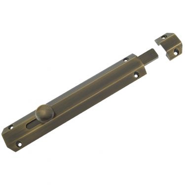 Click Here To Enlarge This Photo Of ZAB100CFB - Zoo Hardware Surface Bolt 202mm Florentine Bronze