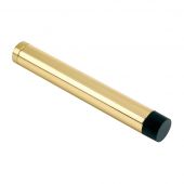 ZAB12 - Zoo Hardware 105mm Wall Mounted Door Stop (without rose) Polished Brass