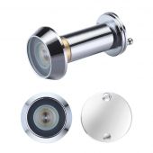 ZAB30CP - Zoo Hardware Door Viewer with 180 Deg. Glass Lens (Suitable for 35-55mm Doors) Polished Chrome