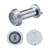 ZAB30SC - Zoo Hardware Door Viewer with 180 Deg. Glass Lens (Suitable for 35-55mm Doors) Satin Chrome