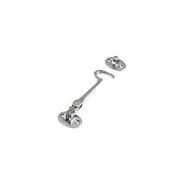 Click Here To Enlarge This Photo Of ZAB61CP - Zoo Hardware Cabin Hook (Lightweight) 4" Polished Chrome