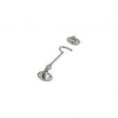 ZAB61SC - Zoo Hardware Cabin Hook (Lightweight) 4" Satin Chrome