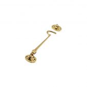 ZAB62 - Zoo Hardware Cabin Hook (HeavyWeight) 6" Polished Brass
