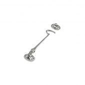 ZAB62CP - Zoo Hardware Cabin Hook (HeavyWeight) 6" Polished Chrome