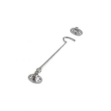 Click Here To Enlarge This Photo Of ZAB63SC - Zoo Hardware Cabin Hook (Heavyweight) 8" Satin Chrome