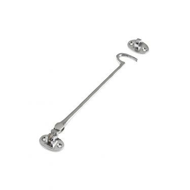 Click Here To Enlarge This Photo Of ZAB64CP - Zoo Hardware Cabin Hook (Heavyweight) 10" Polished Chrome