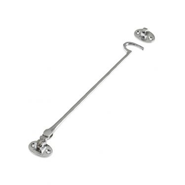 Click Here To Enlarge This Photo Of ZAB65CP - Zoo Hardware Cabin Hook (Heavyweight) 12" Polished Chrome