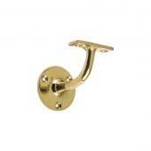 ZAB70 - Zoo Hardware Handrail Bracket (Heavyweight) 2.5" Polished Brass