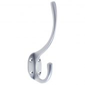 ZAB80SC - Zoo Hardware Hat and Coat Hook - Satin Chrome