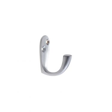 Click Here To Enlarge This Photo Of ZAB81SC - Zoo Hardware Single Robe Hook - Satin Chrome