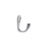 ZAB81SC - Zoo Hardware Single Robe Hook - Satin Chrome