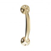 ZAB83 - Zoo Hardware Victorian Bow Handle (150mm) Polished Brass
