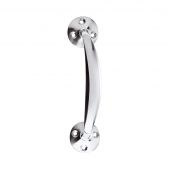 ZAB83CP - Zoo Hardware Victorian Bow Handle (150mm) Polished Chrome