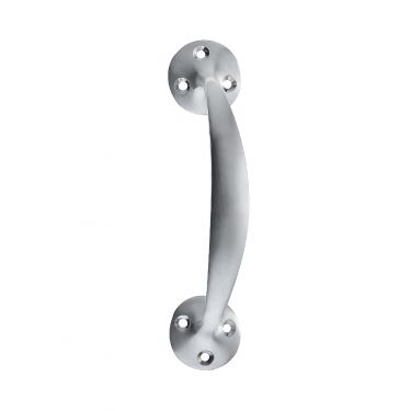 Click Here To Enlarge This Photo Of ZAB83SC - Zoo Hardware Victorian Bow Handle (150mm) Satin Chrome