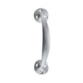 ZAB83SC - Zoo Hardware Victorian Bow Handle (150mm) Satin Chrome