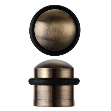 Click Here To Enlarge This Photo Of ZAB86FB - Zoo Hardware Domed Floor Mounted Door Stop - Florentine Bronze