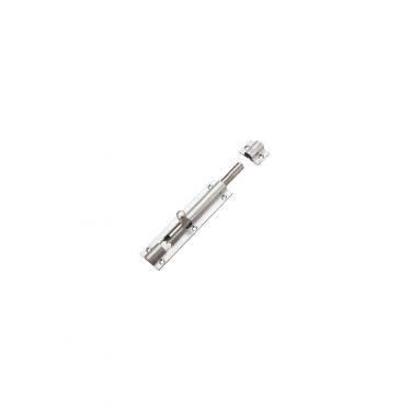 Click Here To Enlarge This Photo Of ZAS01ASS - Zoo Hardware Barrel Bolt 150mm x 40mm (including Keeps and Screws) Satin Stainless Steel