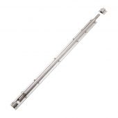 ZAS01ESS - Zoo Hardware Barrel Bolt 600mm x 40mm (including Keeps and Screws) Satin Stainless Steel