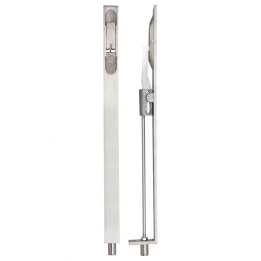 Click Here To Enlarge This Photo Of ZAS05SS - Zoo Hardware Lever Action Flush Bolt 305 x 20mm (Square) Satin Stainless Steel