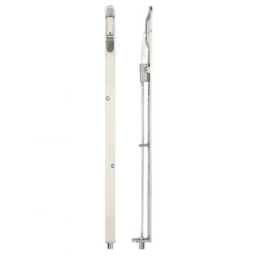 Click Here To Enlarge This Photo Of ZAS12RSS - Zoo Hardware Lever Action Flush Bolt 457 x 20mm (Radius) Satin Stainless Steel