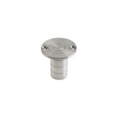 ZAS14ASS - Zoo Hardware Dust Socket for Flush Bolts (Wood) 20mm dia. x 38mm Satin Stainless Steel