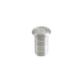 ZAS14SS - Zoo Hardware Dust Socket for Flush Bolts (Concrete) 20mm dia. x 25mm Satin Stainless Steel