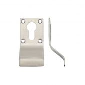 Zoo Hardware - ZAS16SS Cylinder Latch Pull - Euro Profile - 88mm x 43mm Satin Stainless Steel